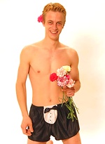 Thin blond boy naked by Czech Boys