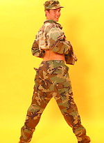 Czech young soldier stripping by Czech Boys