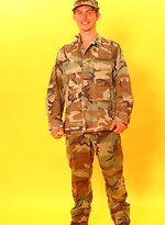 Czech young soldier stripping by Czech Boys