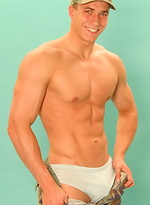 Muscle soldier stripping by Czech Boys