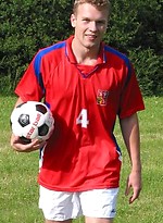Twink football player naked by Czech Boys