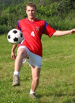Twink football player naked by Czech Boys