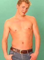 Blond european twink posing naked by Czech Boys
