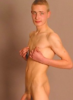 Blond twink naked by Czech Boys