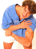 Muscle stud naked by Czech Boys