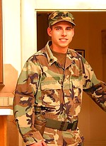Miltary muscle man by Czech Boys