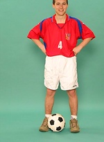 European football player naked by Czech Boys