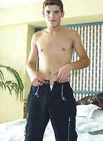 Czech twink amateur posing naked by Czech Boys