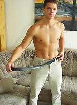 Twink shows shaved cock by Czech Boys