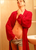 Euro boy jerking off by Czech Boys