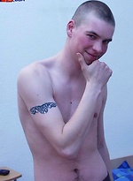 Skinny twink naked by Czech Boys