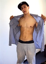 Emilgdio stripping and jerking off by Miami Boyz