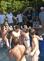 These pledges get wet, naked, and a little horny by HazeHim