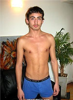 Bisexual latin twink Facundo shows his uncut cock and jacking off by Miami Boyz