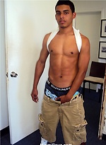 Cute latino twink jacking off by Miami Boyz