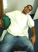 Roberto jerking off dick by Miami Boyz