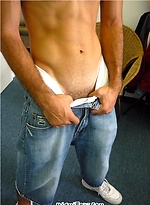 Roberto jerking off dick by Miami Boyz