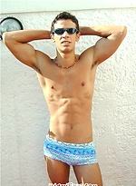 Nice latin guy outdoors by Miami Boyz