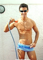 Nice latin guy outdoors by Miami Boyz