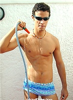 Nice latin guy outdoors by Miami Boyz