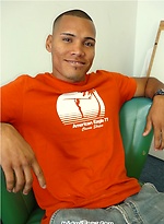 Muscular Roberto gets naked and strokes by Miami Boyz