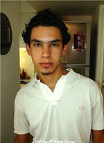 Latin guy Nico jacking off by Miami Boyz