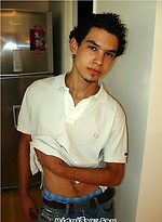 Latin guy Nico jacking off by Miami Boyz