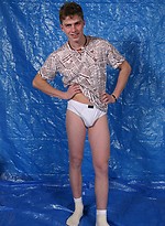 Nice looking european boy naked by East Boys