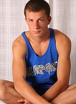 Twink plays with his uncut cock by East Boys