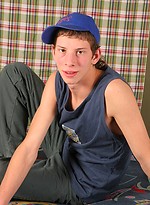 Twink getting naked and shows long dick by East Boys