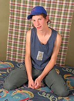 Twink getting naked and shows long dick by East Boys