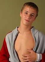 Horny twink posing naked by East Boys