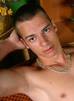Cute european jock jacking off by East Boys