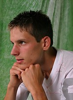 Horny european boy jacking off by East Boys