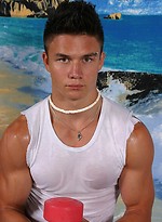 Hot muscled jock shows his perfect young body by East Boys