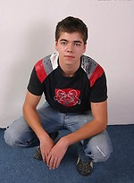 Twink stripping down infront of the camera by East Boys