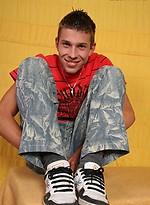 Horny twink shows his cock by East Boys