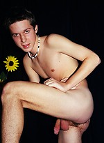 Nice looking twink posing naked by East Boys