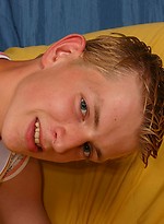 Twink plays with his big cock by East Boys