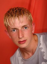 Blonde twink plays with cock by East Boys