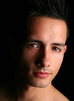 Horny stud Joshua stripping by ChaosMen