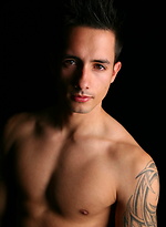 Horny stud Joshua stripping by ChaosMen