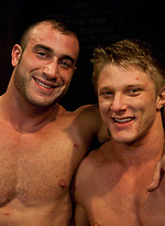 Real-life couple Spencer Reed and Phillip Aubrey doing a BDSM scene for the first time. by Bound Gods With Spencer Reed,Phillip Aubrey