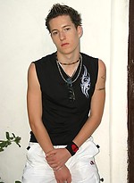 Cute college boy naked by East Boys