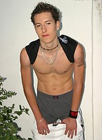 Cute college boy naked by East Boys