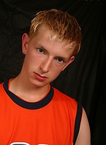 Blond twink strokes dick by East Boys