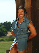 Muscled cowboy naked by Colt Studio