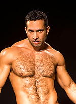 Muscle hairy hunk naked by Colt Studio