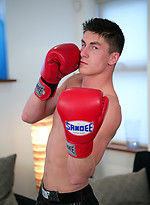 Boxing Ace Josh Peters - Naked and Hard Exclusive by English Lads