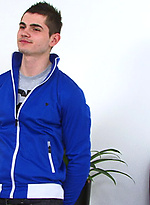 Athletic Young Pup George Shows off his Pumped up Body and Hard Uncut One! by English Lads
